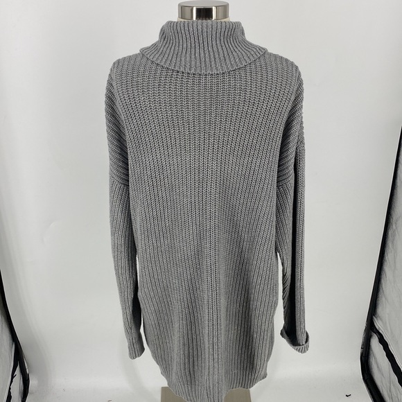 REVOLVE Lovers + Friends Cowl Neck Knit Long Sweater dress - Picture 2 of 10